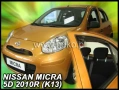 Ветробрани за NISSAN MICRA (2010+) 5 врати - 2бр. предни Неко, снимка 1