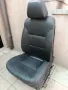 Седалка BMW E60 E61 Шофьорска черна кожена седалка за БМВ Е60 Е61 BMW E60 E61 кожен салон, снимка 1