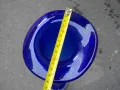 ГОЛЯМА ВАЗА СИНЬО СТЪКЛО, снимка 7