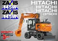 HITACHI строителна техника и механизация стикери, снимка 12