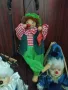 Големи порцеланови кукли клоун, палячо и марионетка , снимка 8