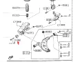 GE4T34990,GA2A34990A,тампон,втулка предно окачване Mazda MX-6,GE5B,GEEB 11.1991, снимка 1