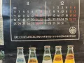 Стар рекламен календар на Швепс 1987 г, снимка 9