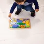 Дървен пъзел с животни Melissa and Doug Сафари 8 части, снимка 9