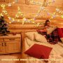 Нови феерични светлини за спалня 3м.30 светодиода топло бяло/Декорация Дом, снимка 3