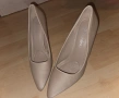 Красиви Дамски Бежови Токчета, снимка 3