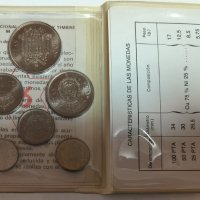 Сет Испания 1976 година - 6 разменни монети, Испания 1975 г., снимка 4 - Нумизматика и бонистика - 41760101