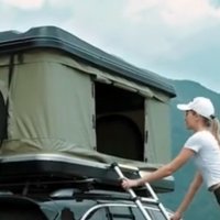 Палатка за покрив на лек автомобил, джип, кемпер и каравана, снимка 3 - Палатки - 40393041