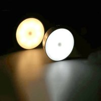 LED Smart нощна лампа със сензор USB зареждане , снимка 3 - Лед осветление - 42026135