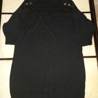 Черна блуза, снимка 3 - Блузи с дълъг ръкав и пуловери - 41641497