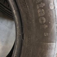 2 летни гуми континентал екоконтакт 5, снимка 3 - Гуми и джанти - 42241438