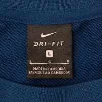 Nike DRI-FIT Get Fit Cropped оригинално горнище L Найк спорт памук, снимка 4 - Спортни екипи - 39881516