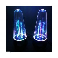 Ефектни LED тонколони с танцуваща вода, снимка 1 - Тонколони - 40217143