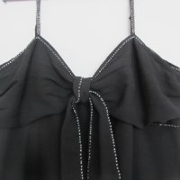 Дамска черна рокля размер 44 - 2XL, снимка 2 - Рокли - 41551154