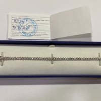 SWAROVSKI Гривна Emily 1043311 Сребрист, снимка 1 - Гривни - 41969760