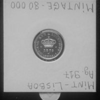 Монета Португалия - 50 Реис 1879 г. Крал Луиш I - UNC, снимка 2 - Нумизматика и бонистика - 35764491