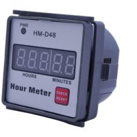Мото часовник HM-D48 за ДИЗЕЛОВИ БЕНЗИНОВИ И ЕЛЕКТРИЧЕСКИ ДВИГАТЕЛИ  0‑999.99h  AC 12 до 220V , снимка 1 - Аксесоари и консумативи - 44305142