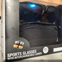 Спортни слънчеви очила със сменяеми стъкла, снимка 2 - Слънчеви и диоптрични очила - 41623730
