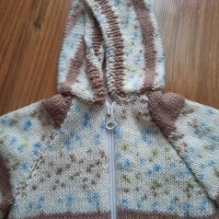 Нова плетена бебешка жилетка , снимка 5 - Жилетки и елечета за бебе - 41906471