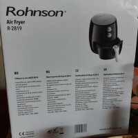 Уред за здравословно готвене Rohnson R-2819 , 1400 , 3.2 L, снимка 2 - Съдове за готвене - 41911281