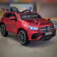 ПРОМОЦИЯ ДО 30.04!НОВО!Акумулаторен джип MERCEDES GLE 450 с EVA гуми,12V,кожена седалка, снимка 1 - Детски велосипеди, триколки и коли - 41326534