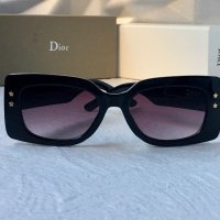 Dior 2023 дамски слънчеви очила правоъгълни 2 цвята, снимка 3 - Слънчеви и диоптрични очила - 41957333