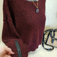 Дамска блузка размер S/M, снимка 2 - Блузи с дълъг ръкав и пуловери - 36219022
