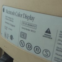 Apple Macintosh Color Display M1212 цветен CRT монитор, снимка 9 - Монитори - 44495389