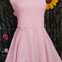 официална шаферска рокля в бледо розово, снимка 1 - Рокли - 41981062