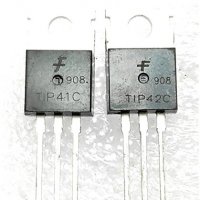 TIP41C / TIP42C 100V, 6A, 65W биполярни транзистори, снимка 2 - Друга електроника - 34764323