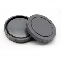 Комплект капачки за Sony Е-mount, сив цвят, снимка 2 - Чанти, стативи, аксесоари - 39549480