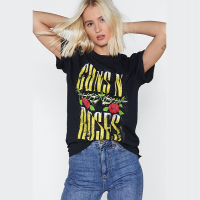  Дамска тениска Guns N' Roses принт различни модели, снимка 8 - Тениски - 28184278