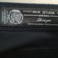 DIESEL SKINZEE SUPER SlIM SKINNY, regular waist.P,29/32, снимка 6 - Дънки - 34847043