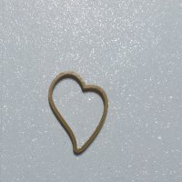 Наклонено сърце пластмасов резец форма фондан тесто бисквитки, снимка 2 - Форми - 35984553