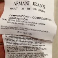 ARMANI JEANS жилетка/блуза с флорални мотиви Оригинал , снимка 8 - Жилетки - 39306682