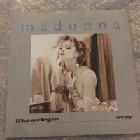 Madonna плоча сингъл 7” Like a Virgin , снимка 1 - Грамофонни плочи - 40612187