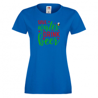 Дамска тениска Save Water Drink Beer,Празник,Бира,Бирфест,Beerfest,Подарък,Изненада, снимка 6 - Тениски - 36374623
