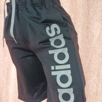 ADIDAS L  Черен къс клин / шорти /с щампа, снимка 2 - Клинове - 41641284