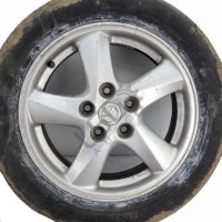 Алуминиеви джанти 5x114.3 с гуми R16 Mazda 5 (I) 2005-2010 ID: 121292, снимка 4 - Части - 44307655