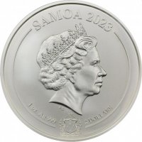 Сребърна монета Белия тигър - четримата пазители - 2023, снимка 2 - Нумизматика и бонистика - 39820763
