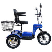 Електрическа триколка A6 LUX+ 1000W BLUE, снимка 2 - Мотоциклети и мототехника - 44751809