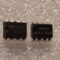 Таймер NE555P интегрална схема DIP8, SO8, снимка 1 - Друга електроника - 35012607