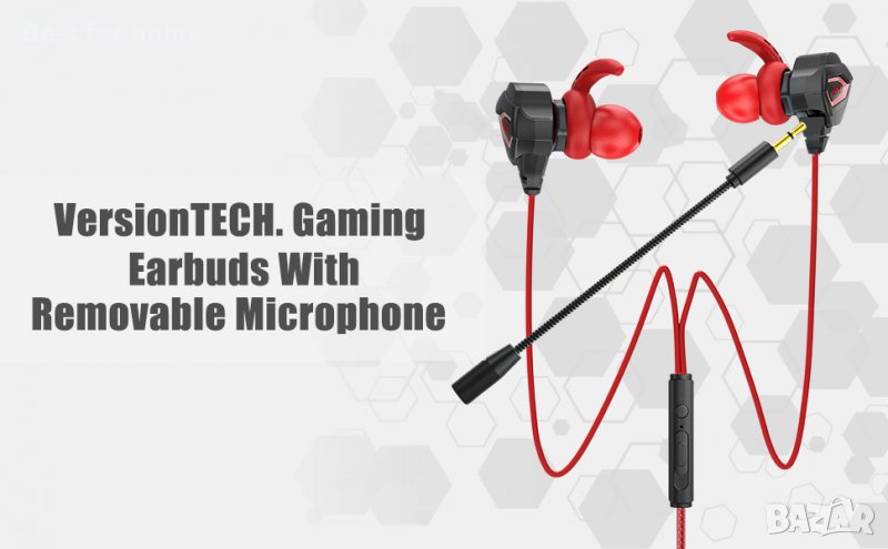 Геймърски слушалки с микрофон VersionTECH за PS5 PS4 Xbox One Nintendo, снимка 1