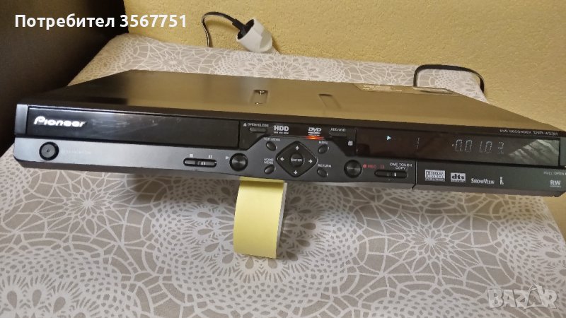 PIONEER DVD RECORDER DVR-433H-K / , снимка 1