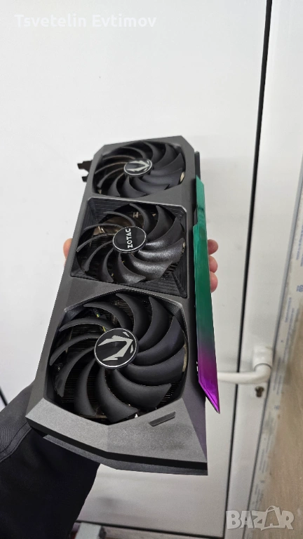 Видео карта Zotac Nvidia RTX 3090ti 24GB AMP Extreme Holo, снимка 1