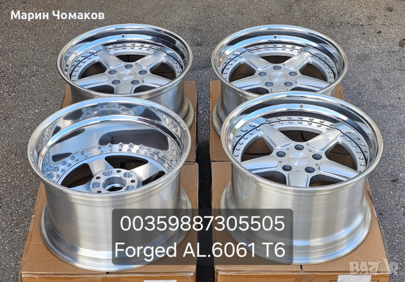 Ковани джанти 18 цола Ac Schnitzer Type II BMW ( Разглобяема джанта ), снимка 1