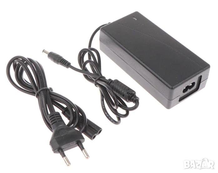 Зарядно 5.5*2.5/2.1мм 36V 42V 2A Елек. Колело Скутер Триколка Тротинетка Ховърборд Инвалидна Количка, снимка 1