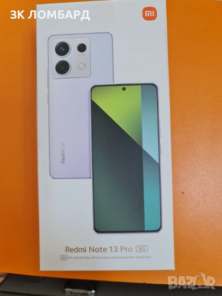 Xiaomi Redmi Note 13 Pro 5G 256GB 8GB RAM Dual, Гаранция !, снимка 1