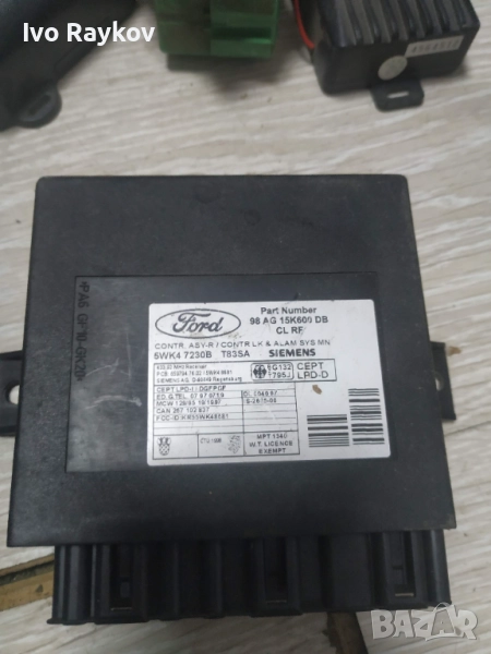 Комфорт Контрол Модул за Ford Focus SIEMENS 5WK4 7230B, 5WK47230B, 98AG 15K600 DB, 98AG15K600DB, снимка 1