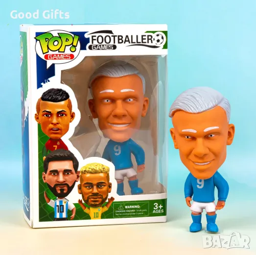 Funko POP Фигурка на футболист Erling Haaland Ерлинг Холанд, снимка 1